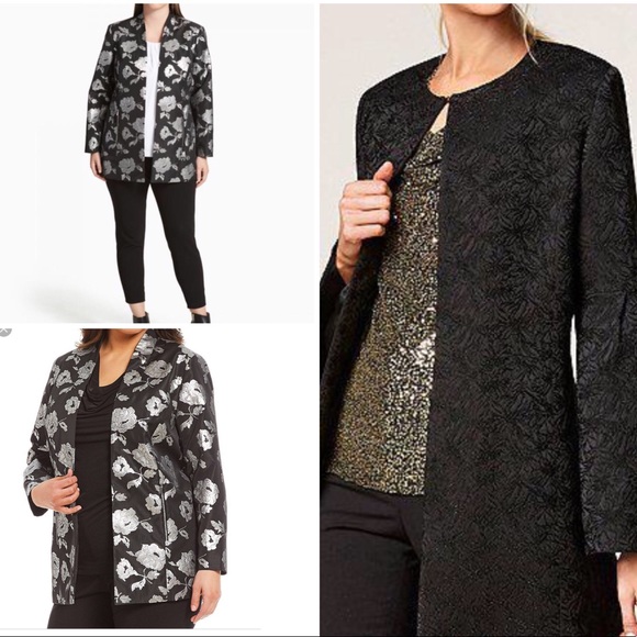 calvin klein floral jacket